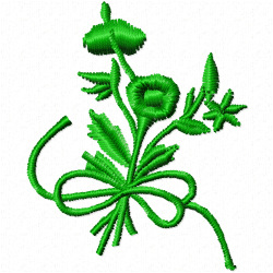 Flowers And Tree Embroidery Design 6 Flowers And Tree Embroidery Design 6